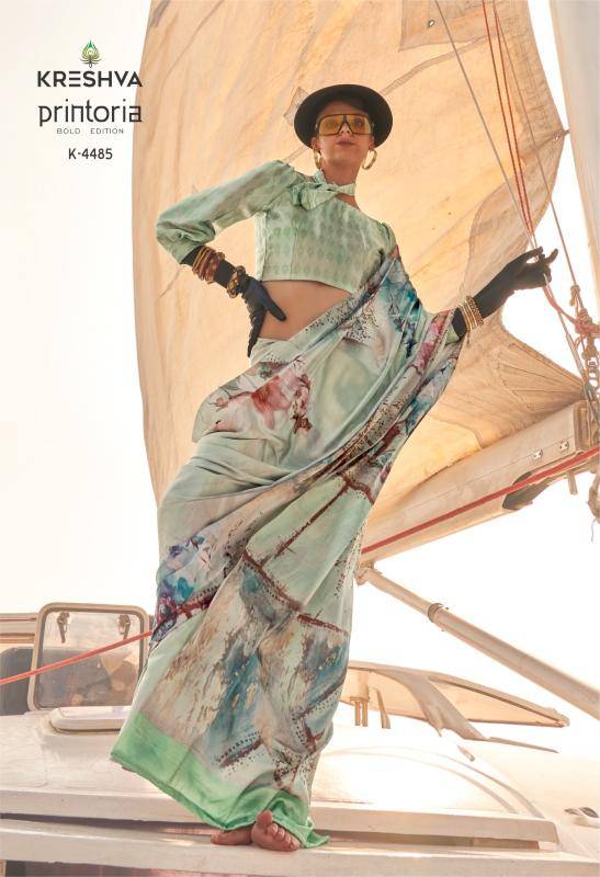 Kreshva printoria korean Designer Sarees in Delhi